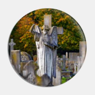 Cemetery Angel Pin