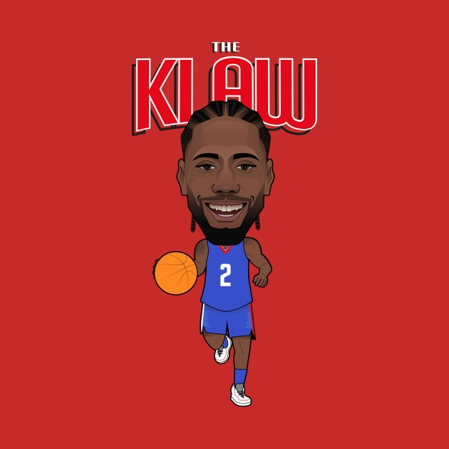 Kawhi Leonard 'The Klaw' by dbl_drbbl