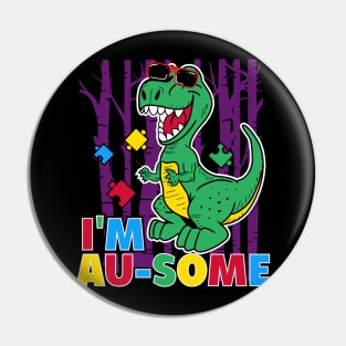 autism dinosaur autism awareness gifts Pin