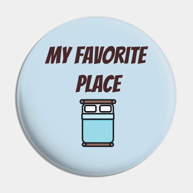 Bed Pin by PhunPhrases