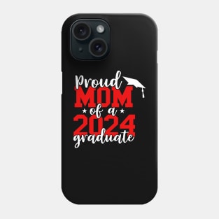 Proud Aunt Of A 2024 Graduate For Family Graduation Phone Case