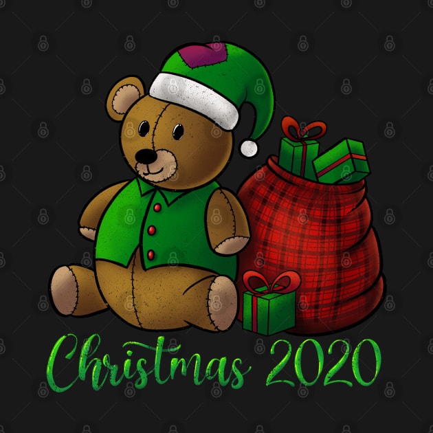 Christmas Bear With Gifts by HHT