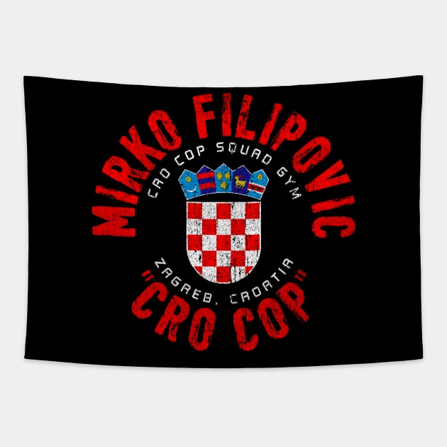 Mirko Cro Cop Filipovic Tapestry by huckblade