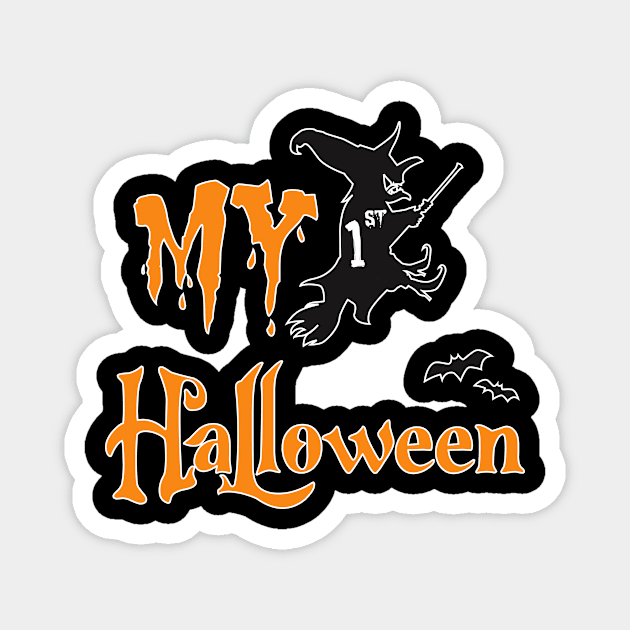 My first Halloween Magnet by Imaginbox Studio