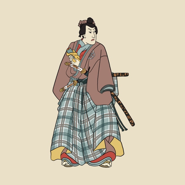 Japanese Samurai 3 by IdinDesignShop