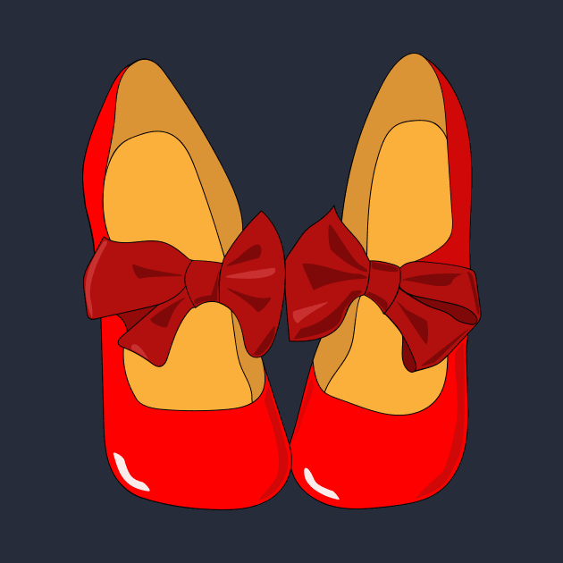 Red Shoes Pair by ludar