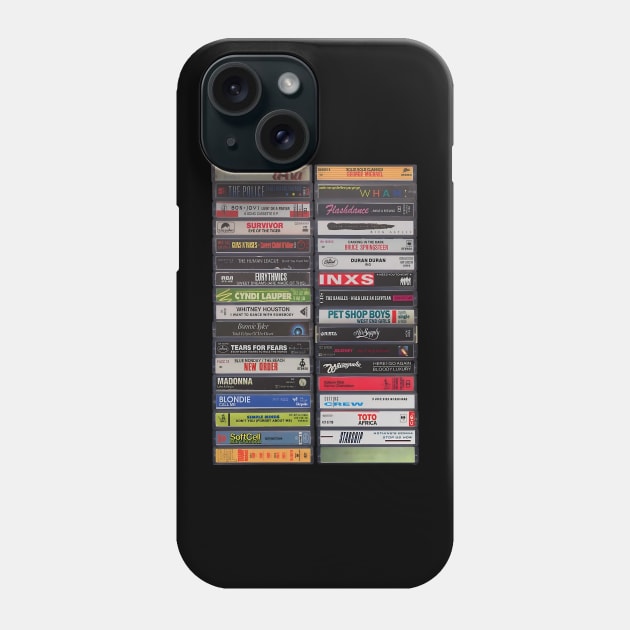 Classic cassette tape Phone Case by wintoastore