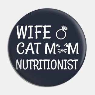 nutritionist cat mom Pin