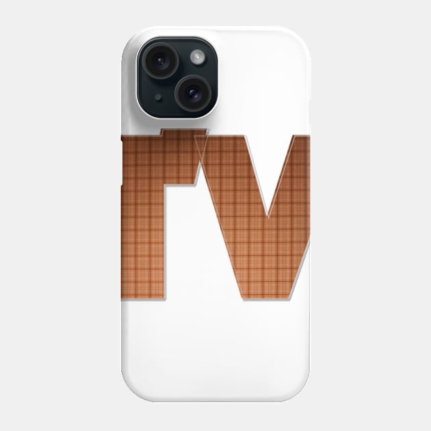 TV Phone Case by afternoontees