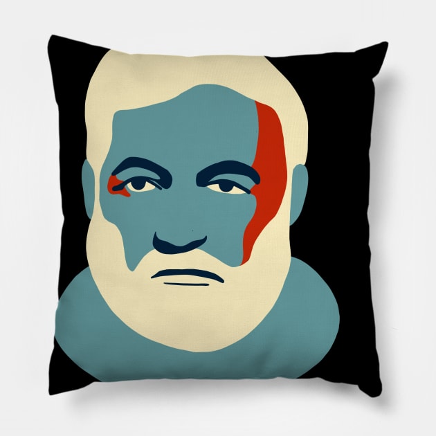 Hemingway Pillow by isstgeschichte