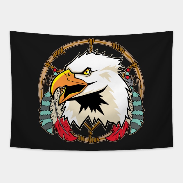 Eagle Dreamcatcher Tapestry by RadStar