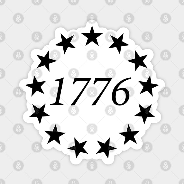 1776 Stars Magnet by bloomnc