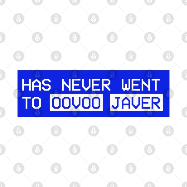 *has never went to oovoo javer* by fandemonium