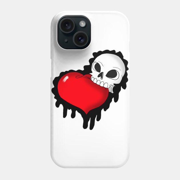 Eat Your Heart Out Phone Case by Make_them_rawr