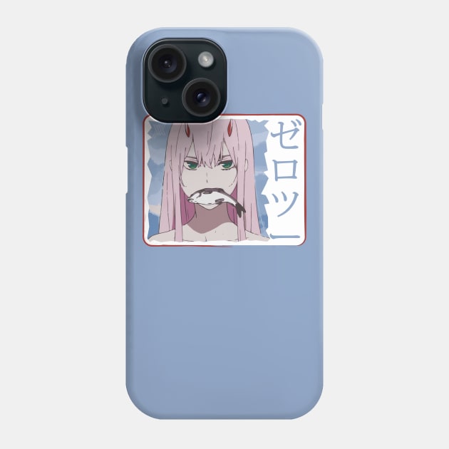 Zero Two Phone Case by Koburastyle