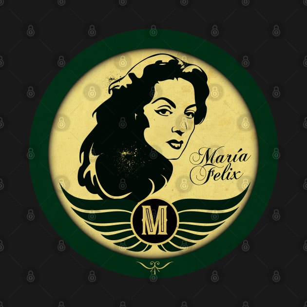 Golden Age Actress: M. Felix by CTShirts