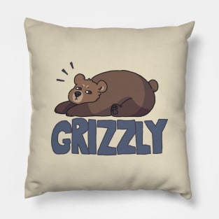 Grizzly Bear Pillow