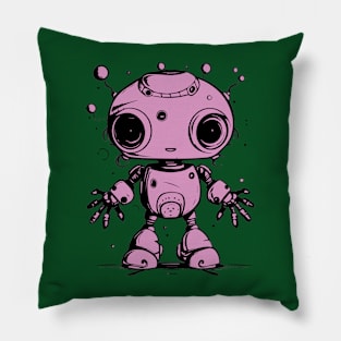 Badass Robot 2 Pillow