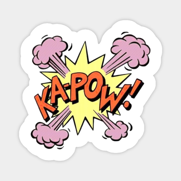 Kapow Magnet by CynHutto