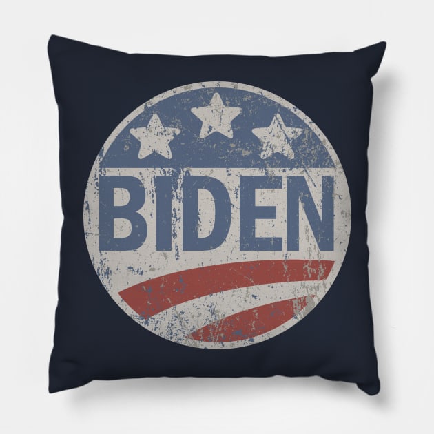 Vintage Biden Stars & Stripes Pillow by Etopix