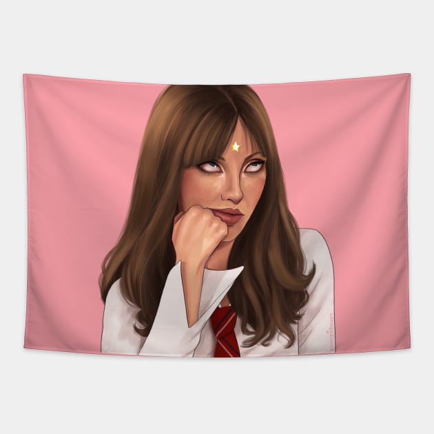 Mia Colucci Tapestry by thelamehuman