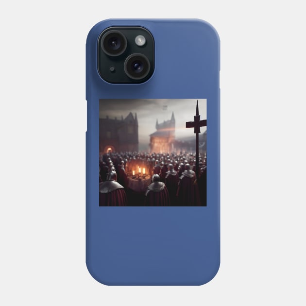 Knights Templar in The Holy Land Phone Case by Grassroots Green