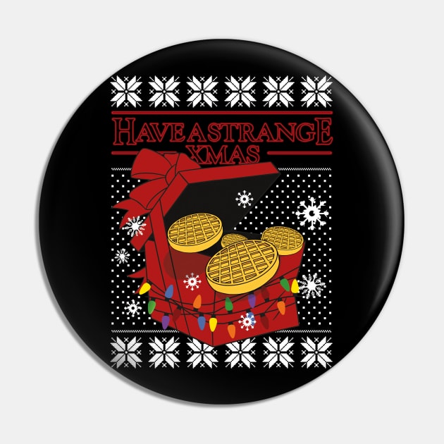 Have A Strange Christmas Pin by anneliarmo