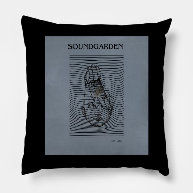 Sound Garden Pillow by Tyler's