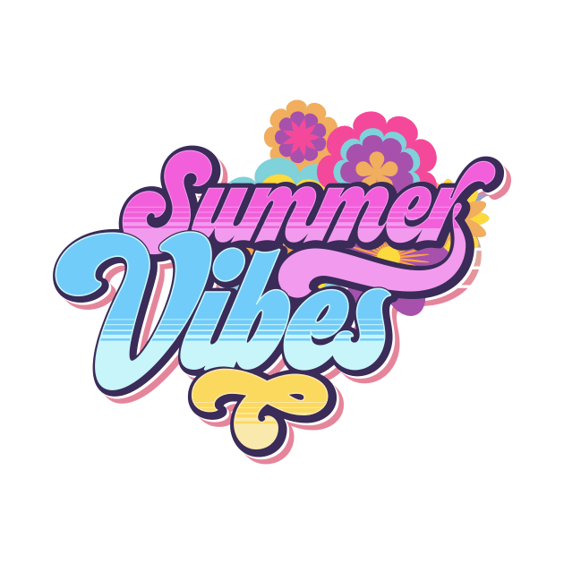 Summer Vibes, Good Vibes only, Vacay mode by Radarek_Design