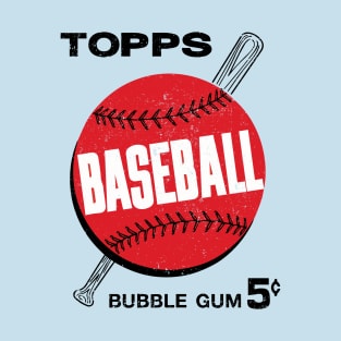 Baseball Bubble Gum T-Shirt