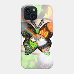 Butterfly universe Phone Case