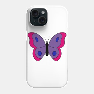 Butterfly Pride - Bi Phone Case