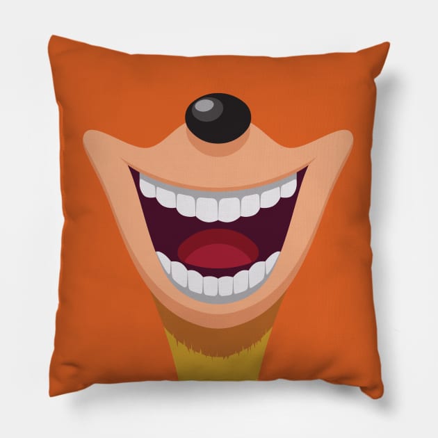 Crash n Burn! Pillow by DCLawrenceUK