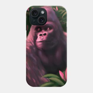 Pink Gorilla Phone Case