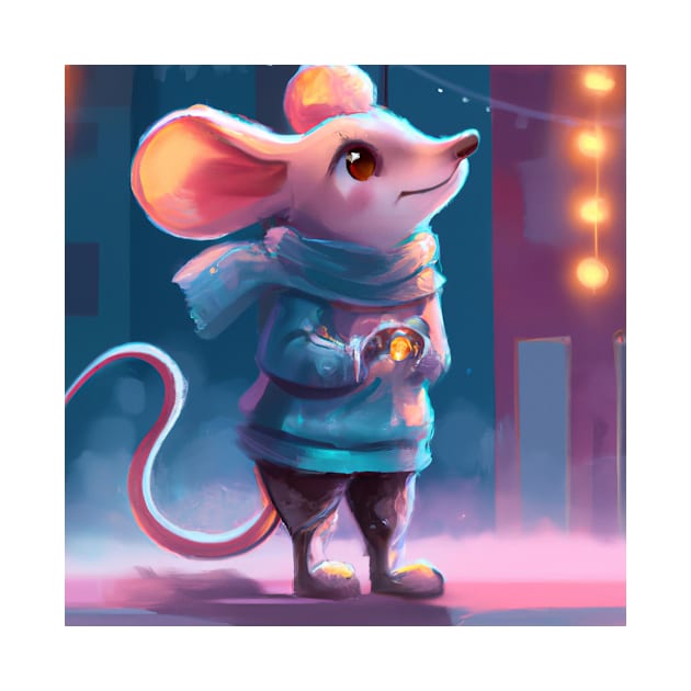 Cute Mouse Drawing by Play Zoo