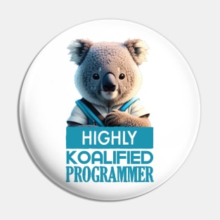 Just a Highly Koalified Programmer Koala 2 Pin