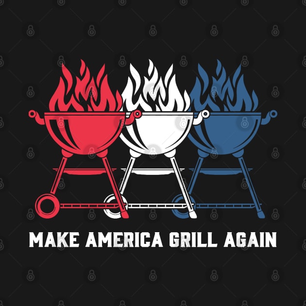 Make America Grill Again by Sunset beach lover