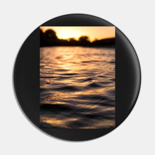 Sunset Ripples Pin