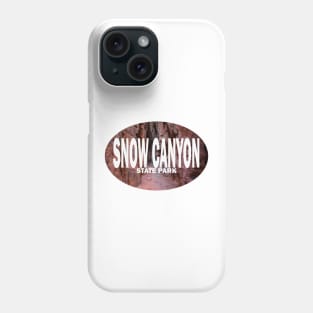 Snow Canyon State Park Phone Case