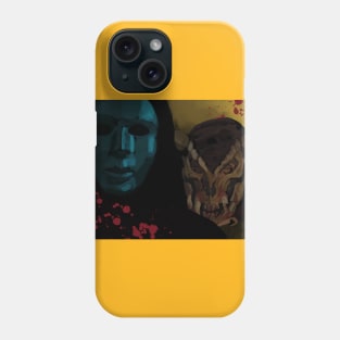 Yellow: 3 Tears on Bloodstained Flesh Phone Case