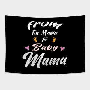 from Fur Mama to Baby Mama Tapestry