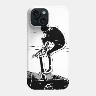 Extreme Skateboarder - Deck Grab Phone Case