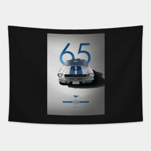 1965 Shelby GT350 Mustang Fastback Artwork Tapestry