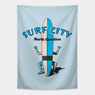 Surf City North Carolina Tapestry