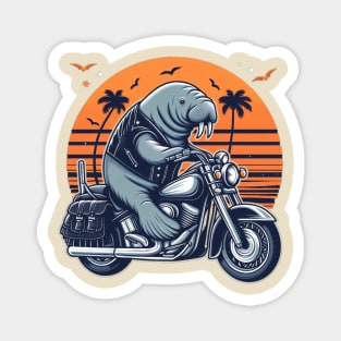 Walrus Rider Magnet