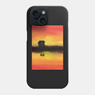 Sunrise, sunset, you and me Phone Case