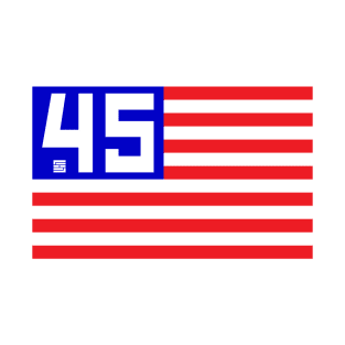 Support 45 Flag (Hoz) T-Shirt