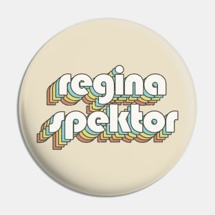 vintage color Regina Spektor Pin