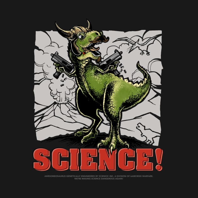 Because Science - AWESOMEOSAURUS! by vincentcarrozza