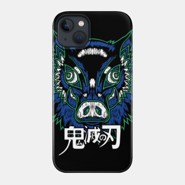 inosuke boar head - Inosuke - Phone Case